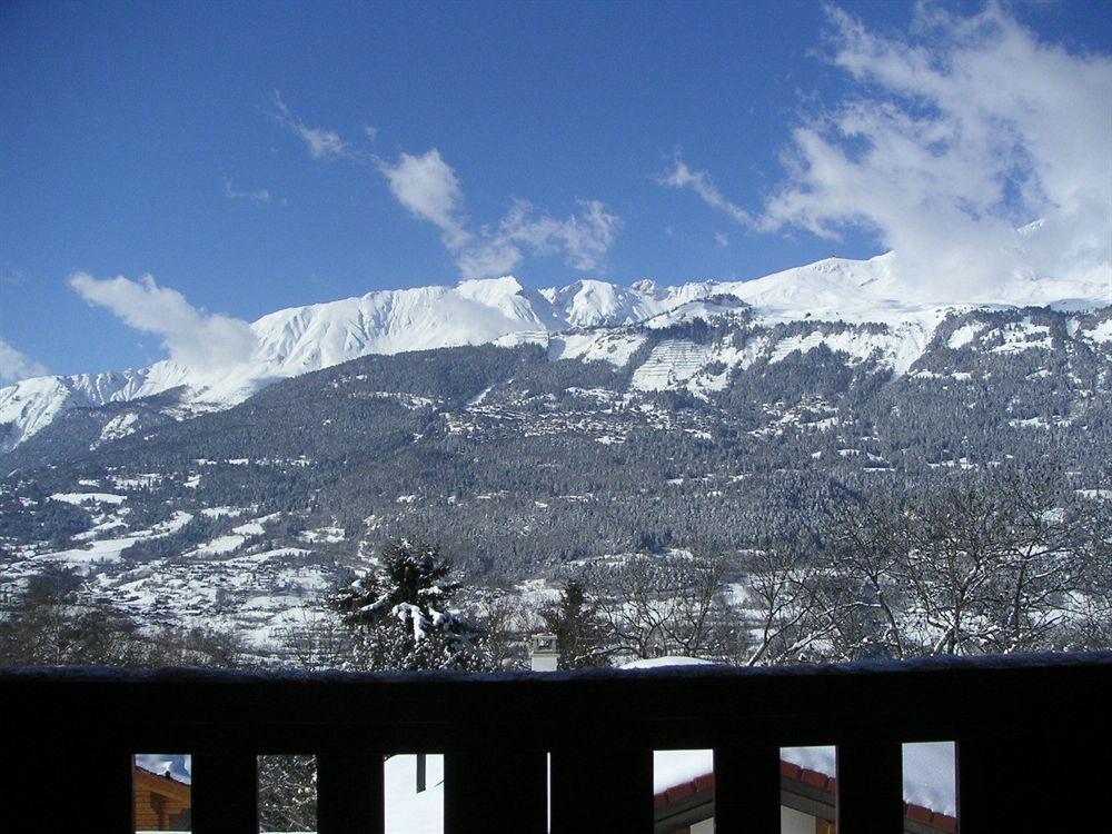 Chalet Des Alpes Bed & Breakfast Crans-Montana Bagian luar foto