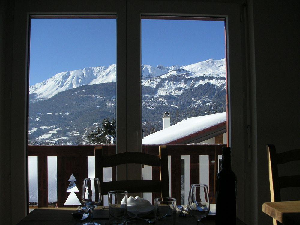 Chalet Des Alpes Bed & Breakfast Crans-Montana Bagian luar foto